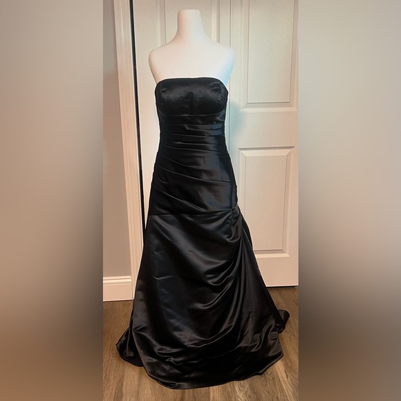 Bill Levkoff Black Formal Dress - Bridesmaid Dress 377